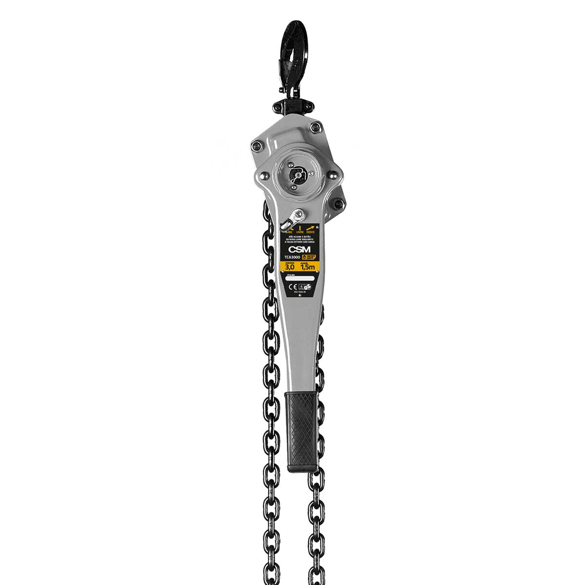 Talha Manual de Corrente c/ Alavanca TCA 3000 Heavy Duty CSM