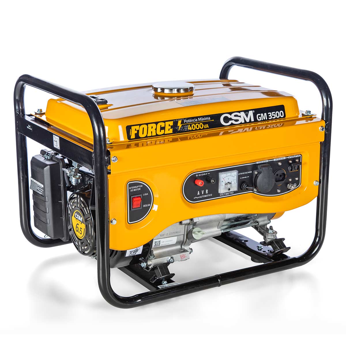 Gerador FORCE 4 Tempos GM 3500 127/220v a Gasolina CSM