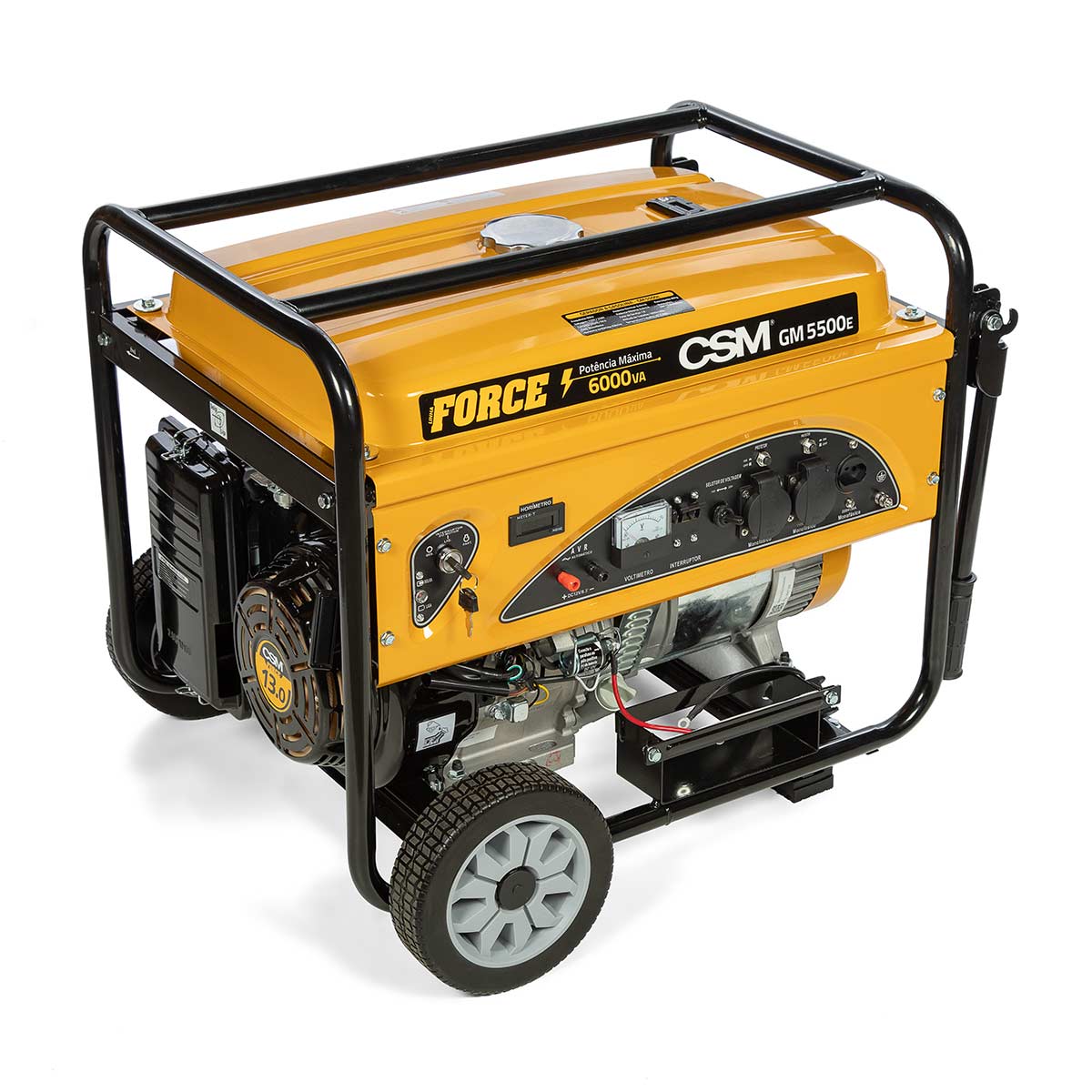 Gerador FORCE 4 Tempos GM 5500 E 127/220v a Gasolina CSM