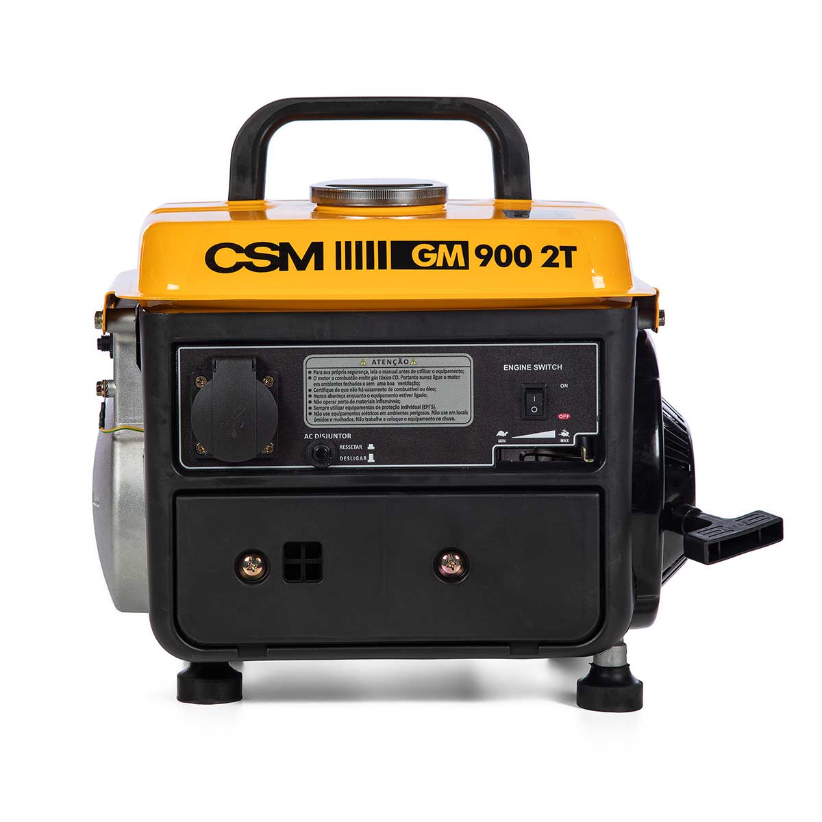 Gerador Portátil 2 Tempos GM 900 Monofásico 220v CSM