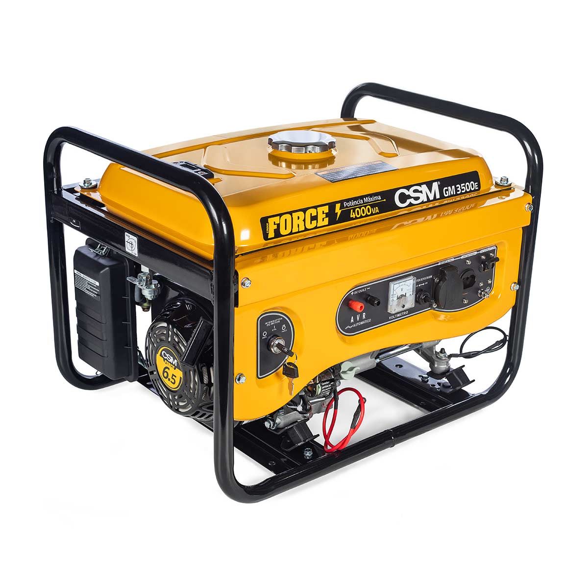 Gerador FORCE 4 Tempos GM 3500e à Gasolina 127/220v CSM