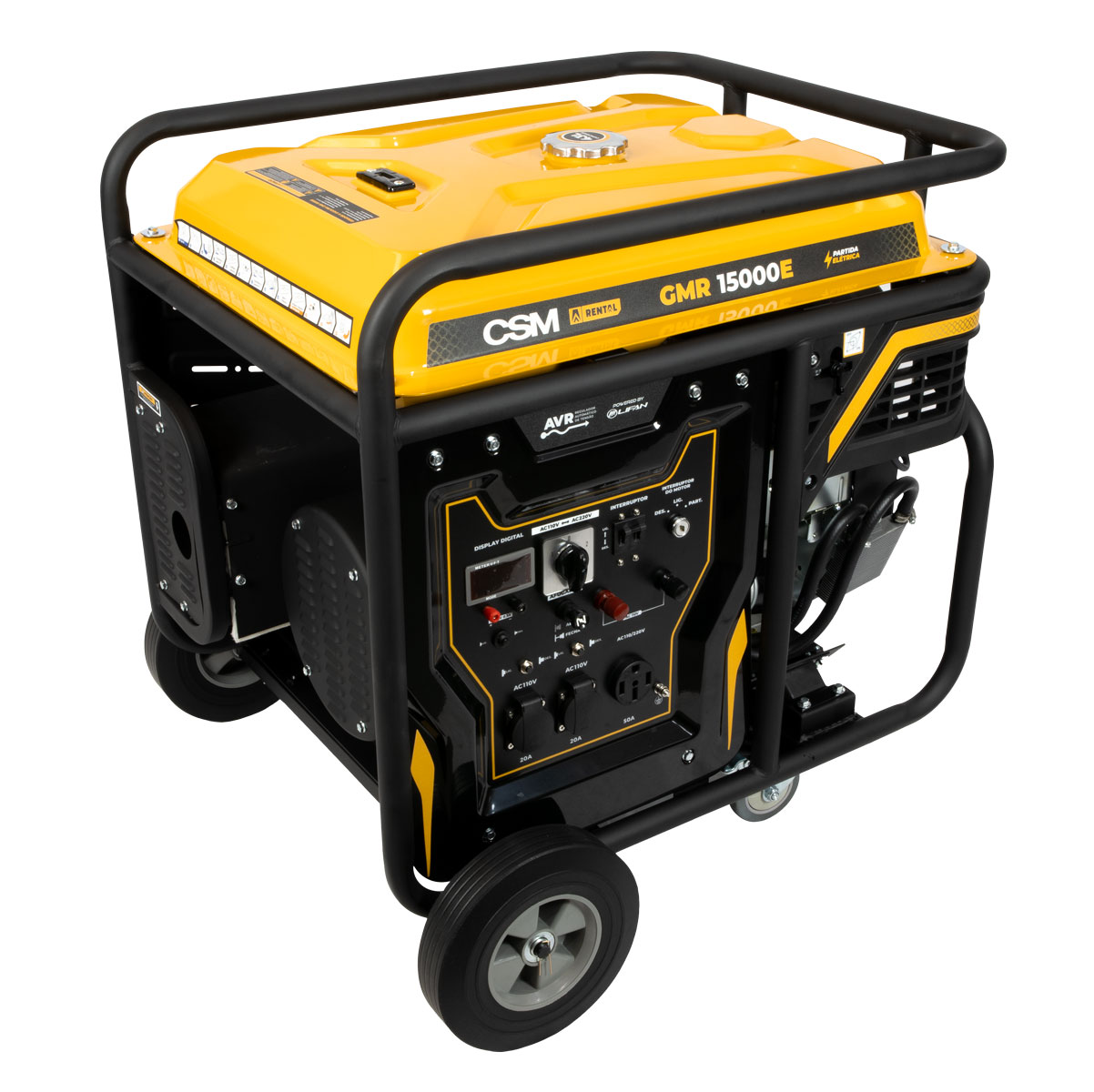 GERADOR PORTATIL GASOLINA MONOF. GMR15000E