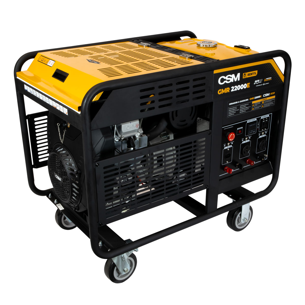 Gerador Portátil GMR 22000E à Gasolina 110/220v CSM