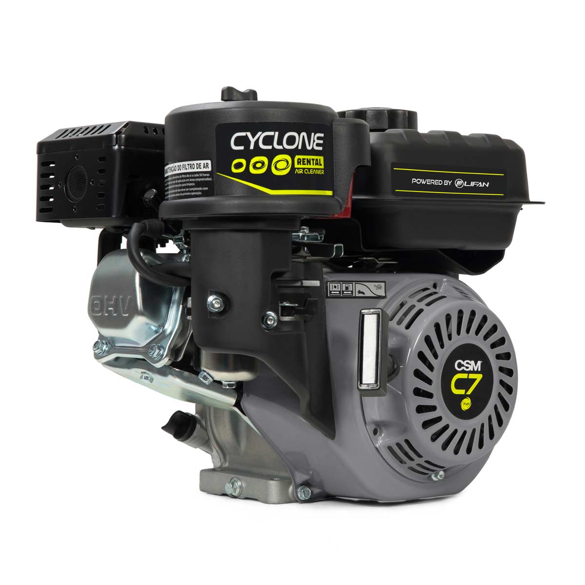 Motor 4 Tempos Cyclone 7HP Retrátil CSM
