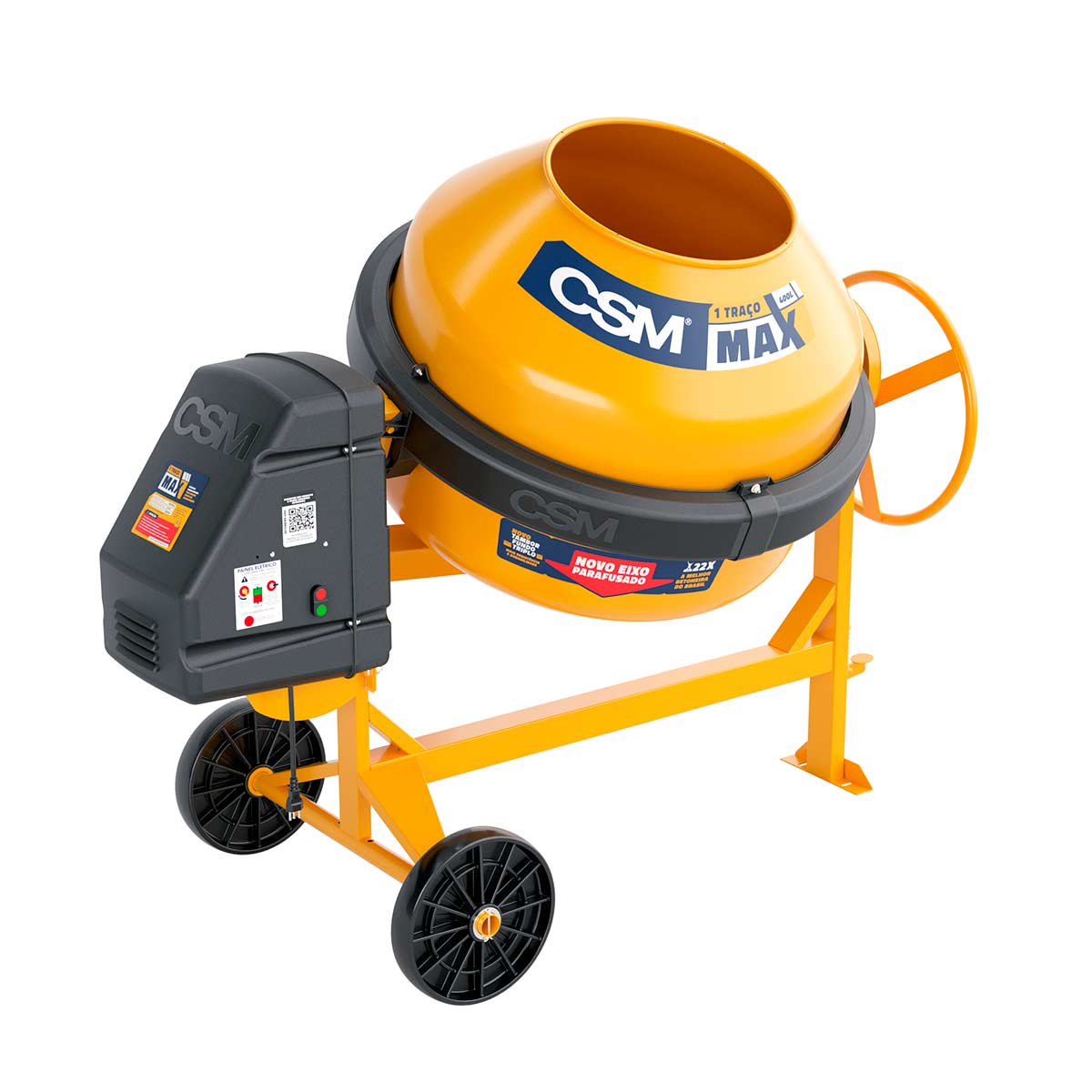 Betoneira 1 Traço MAX 400L Monofásico 220v CSM