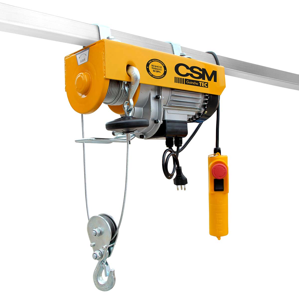 Guincho Elétrico de Cabo de Aço TEC 500/1000 220v CSM