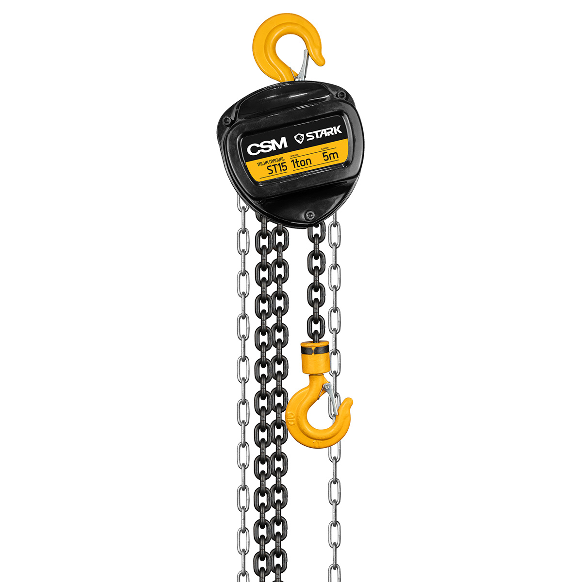 Talha Manual de Corrente 1 Ton 5m STARK ST15 CSM