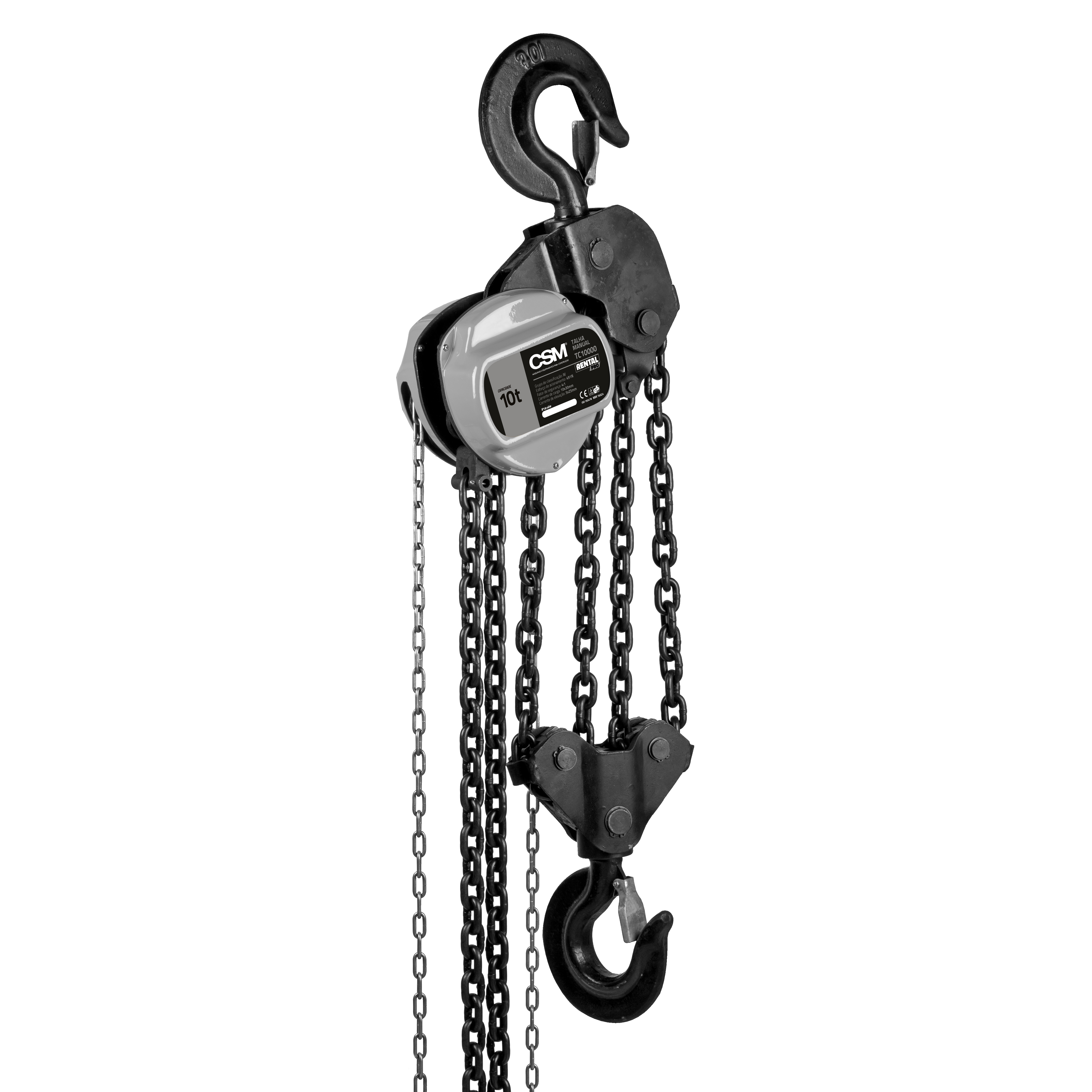 Talha Manual de Corrente TC 10000 12m Rental Pro CSM