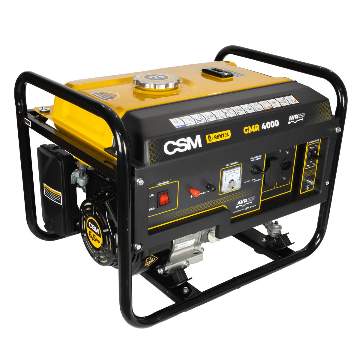 Gerador Portátil GMR 4000 à Gasolina 110/220v CSM