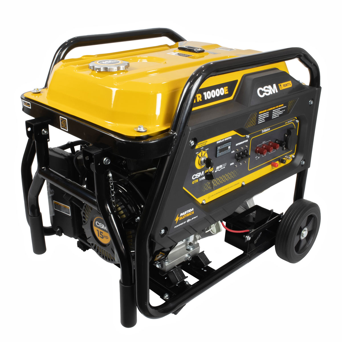 Gerador Portátil GTR 10000E à Gasolina 380v CSM