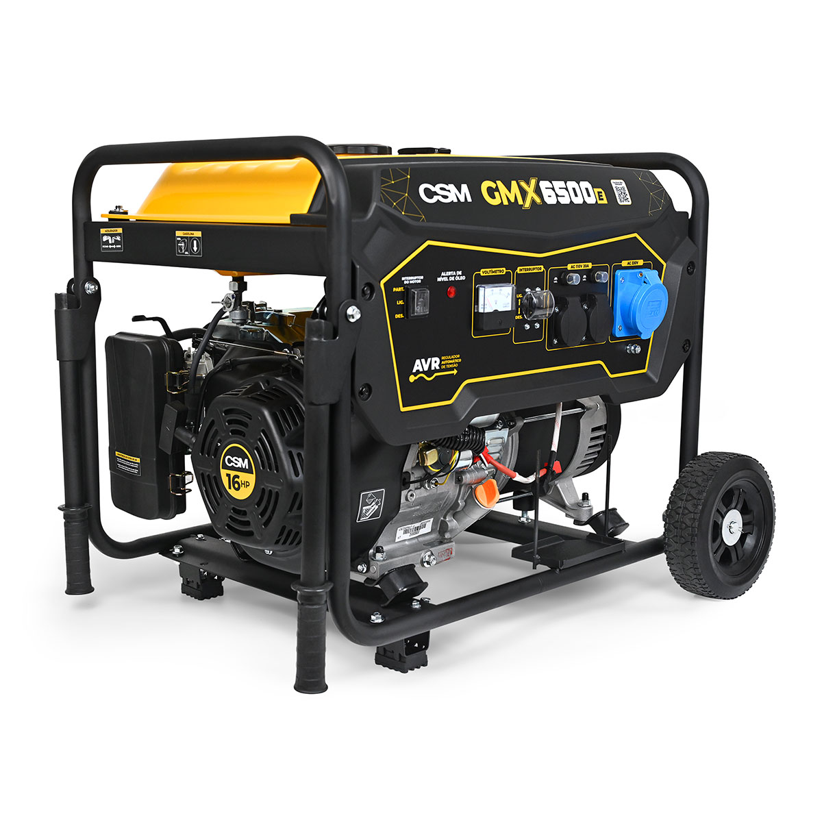 Gerador Portátil GMX6500E à Gasolina 110/220v CSM