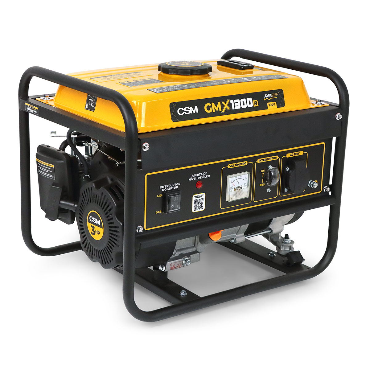 Gerador Portátil GMX1300R à Gasolina 220v CSM