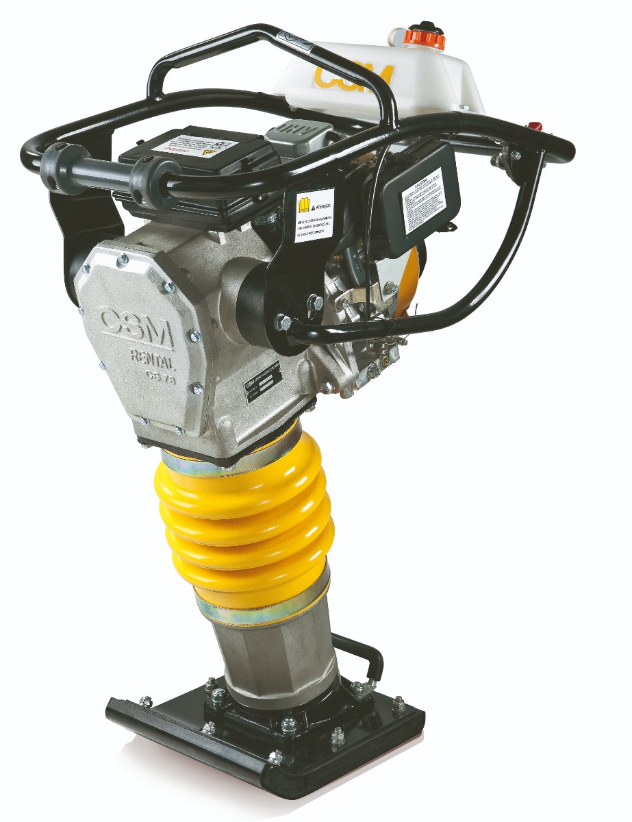 Compactador de Solo Gas Percussão 2L Kgf 1600 Cs73 Csm