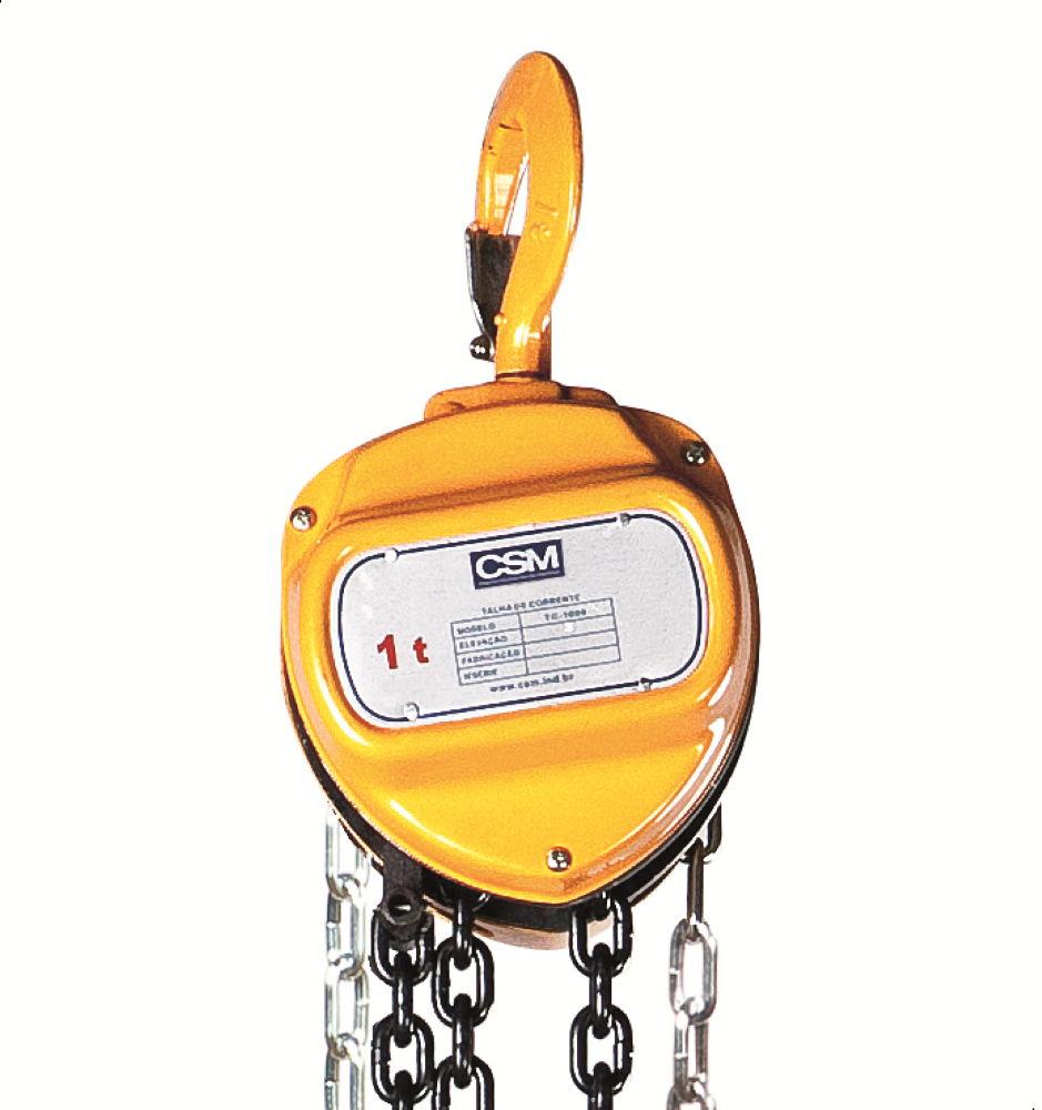 Talha Manual De Corrente Tc 1000 3M CSM