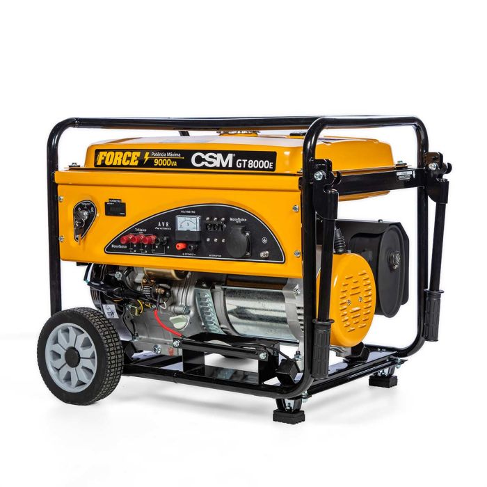 Gerador FORCE 4 Tempos GT 8000e 380v a Gasolina CSM