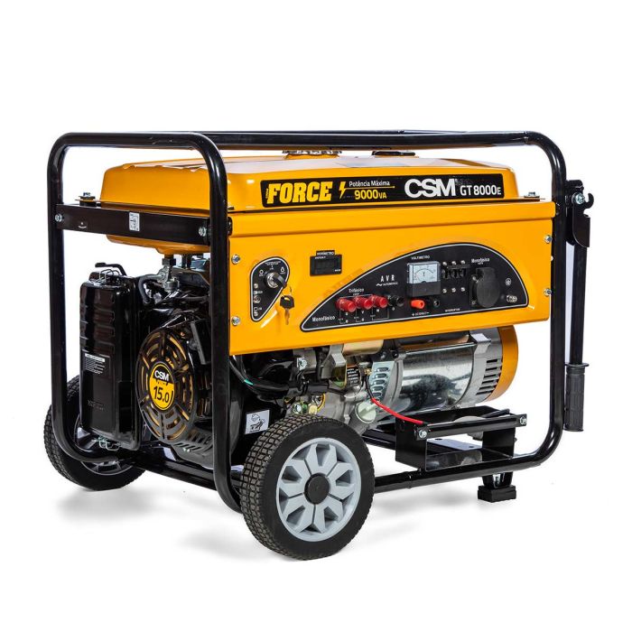 Gerador FORCE 4 Tempos GT 8000e 380v a Gasolina CSM