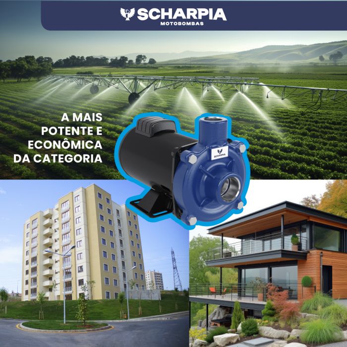 Motobomba Centrifuga GOL-005 1,5cv Mono 110/220v Scharpia
