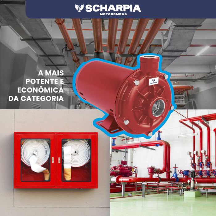 Motobomba Centrífuga CIS-007 3cv Monof. 110/220v Scharpia