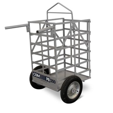 Carro Porta Blocos Transporta Até 200kg de Carga Pb 200 Csm