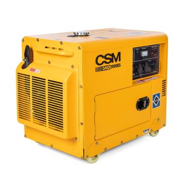 Gerador Portátil à Diesel 6,25 KVA 9 HP Mono Partida Elétrica Gmd 7000Es Csm