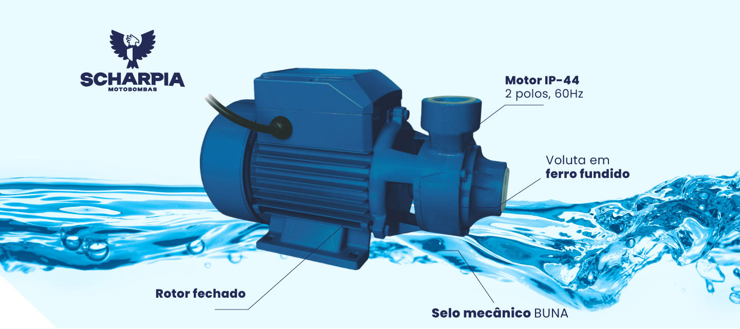 Motobomba Periférica PRF-60 - Destaque do Produto