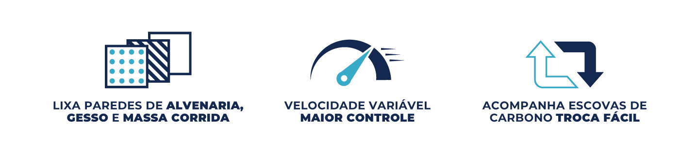 Aplicações da lixadeira LPC700